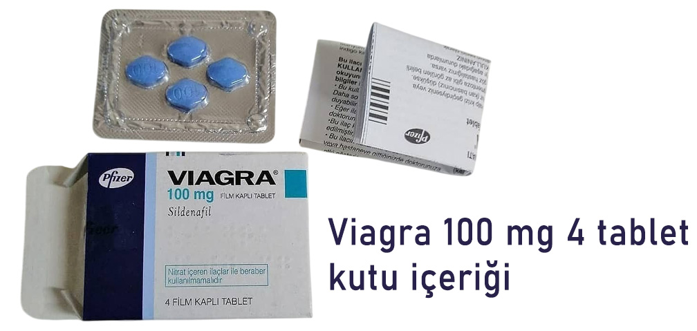 Viagra 100 mg 4 tablet