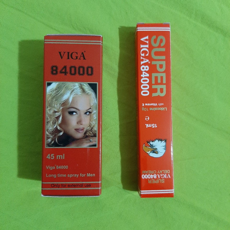 Viga 84000 Geciktirici Krem ve Sprey Seti