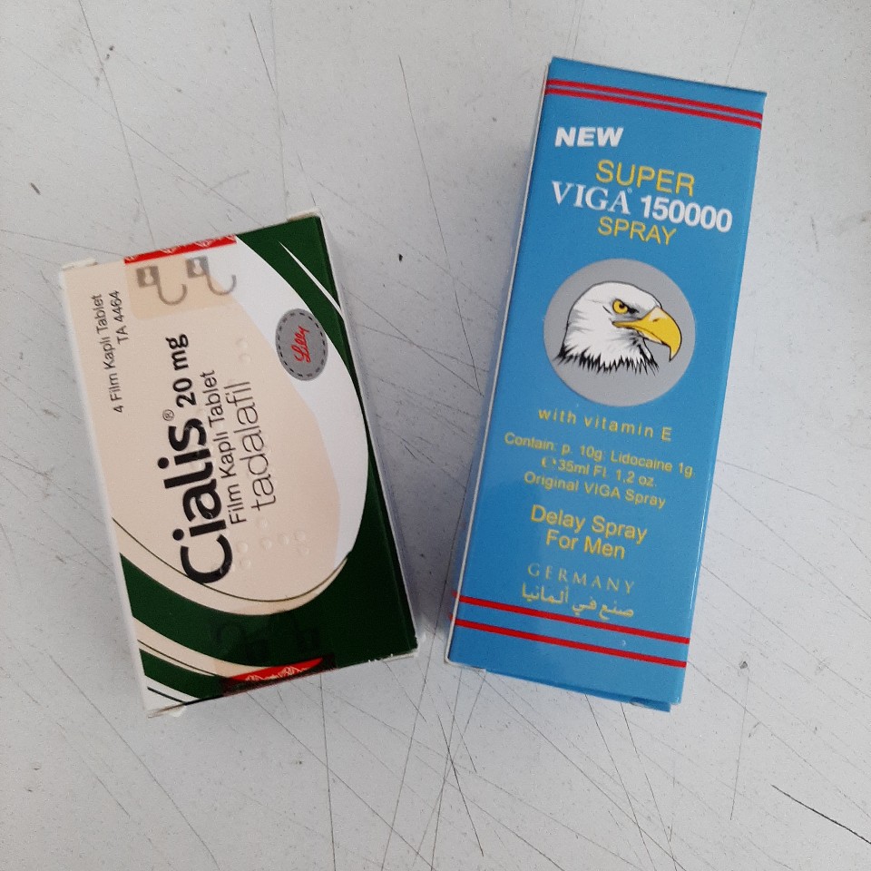 Cialis 20 Mg 4 Tablet + Super Viga 150000 Geciktirici Sprey